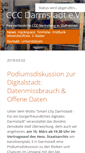 Mobile Screenshot of chaos-darmstadt.de